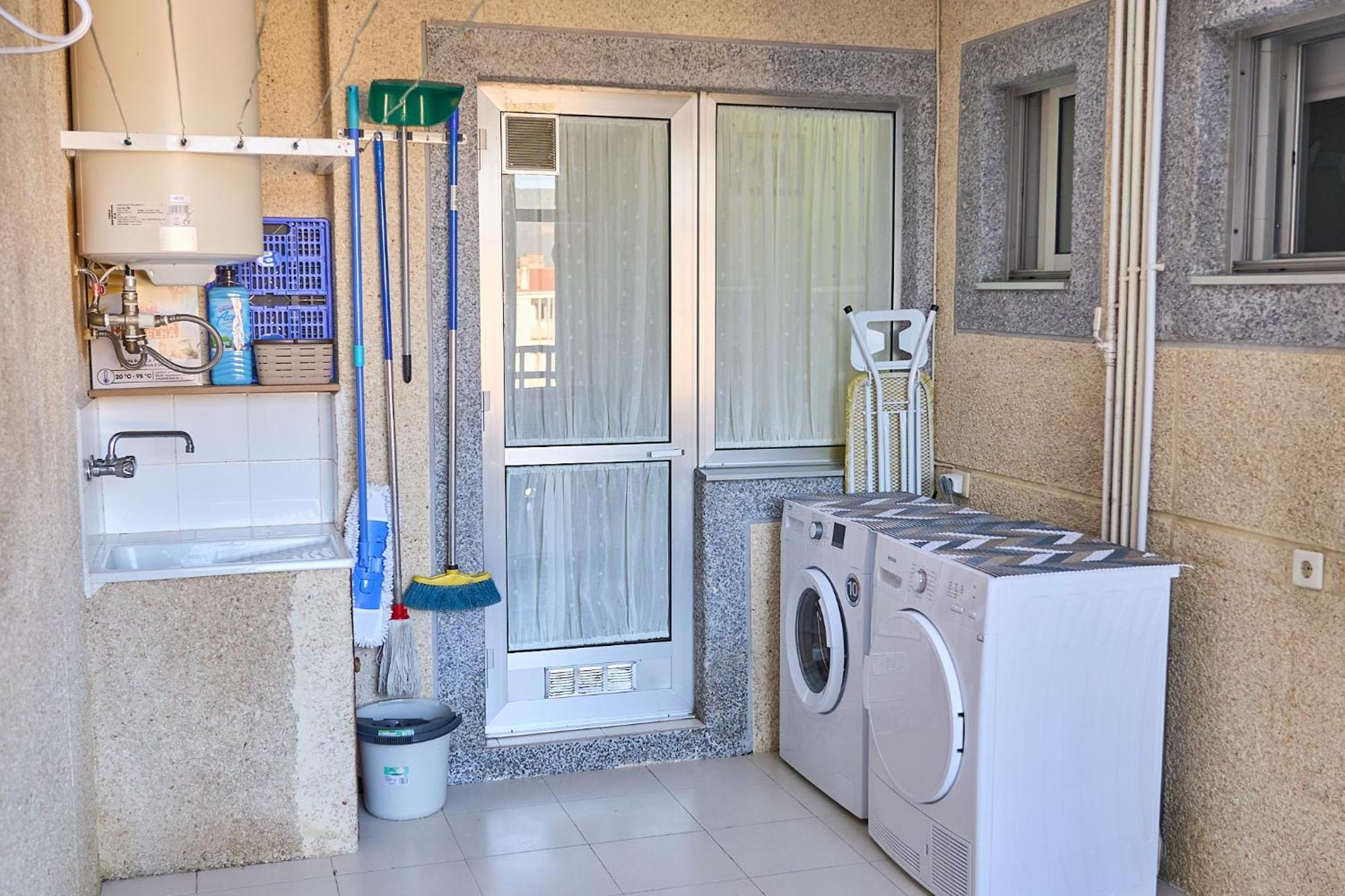 Terraza, 20min Playas, Lavadora & Secadora, X2 Parking Appartement Pontevedra