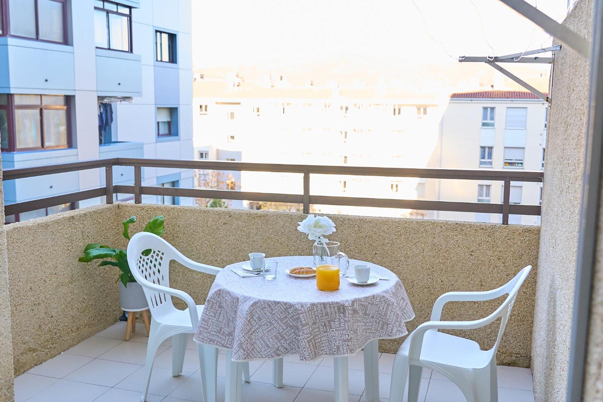 Apartment Terraza, 20min Playas, Lavadora & Secadora, X2 Parking Pontevedra